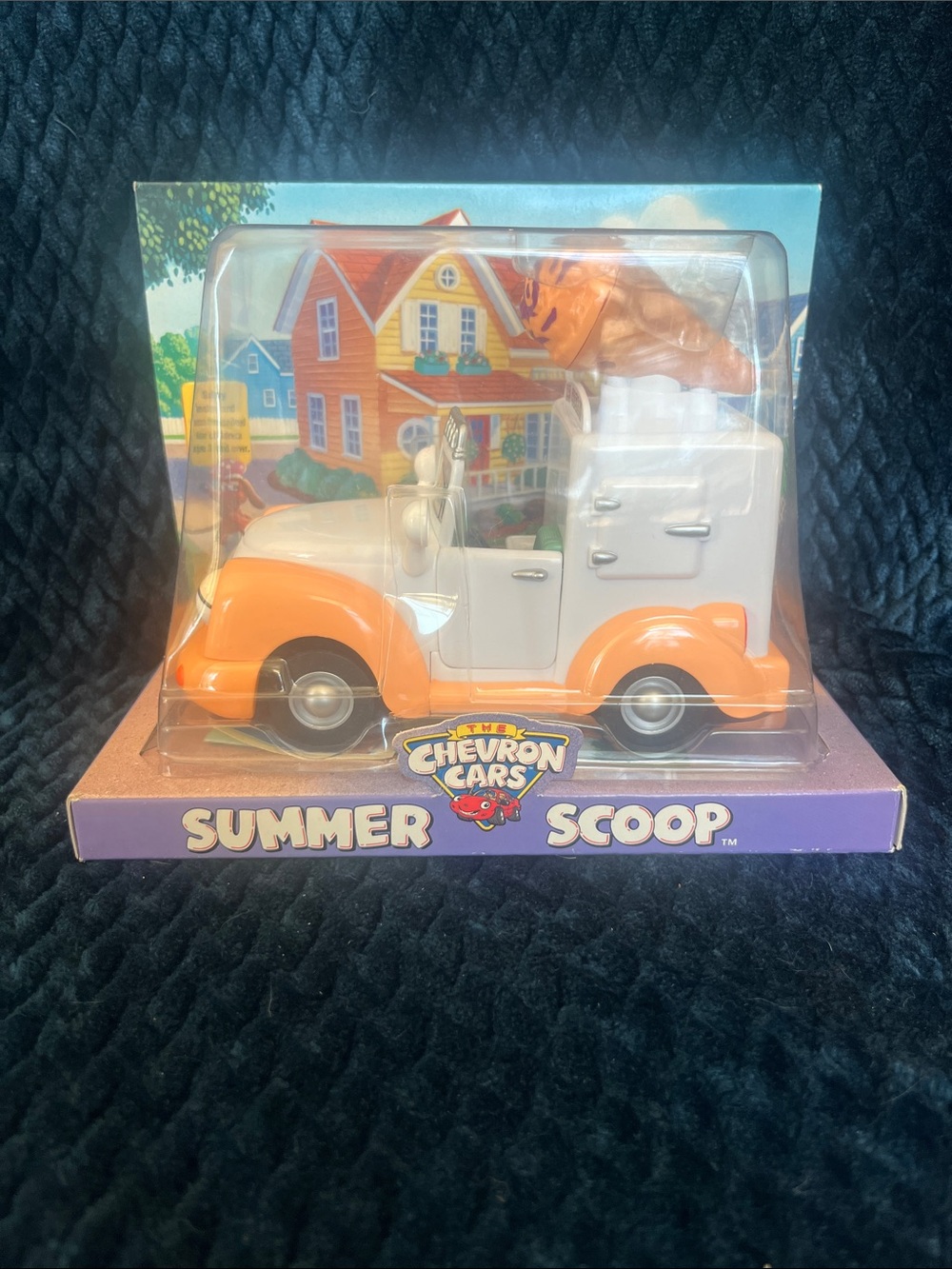 Summer Scoop Kids Toy Ice Cream Truck - Orange & White